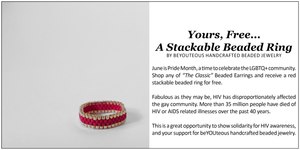PRESS RELEASE: Receive a Free Red beYOUteous Stackable Beaded Ring